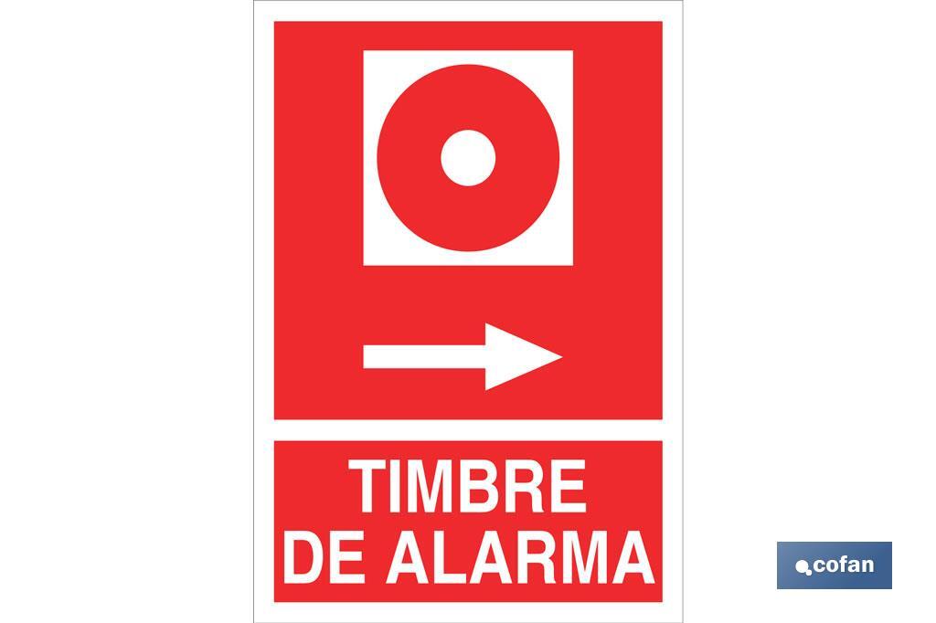 Timbre de alarma