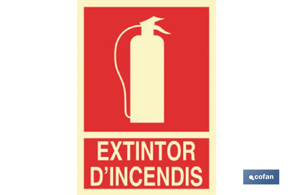 Extintor D\\\"incendis