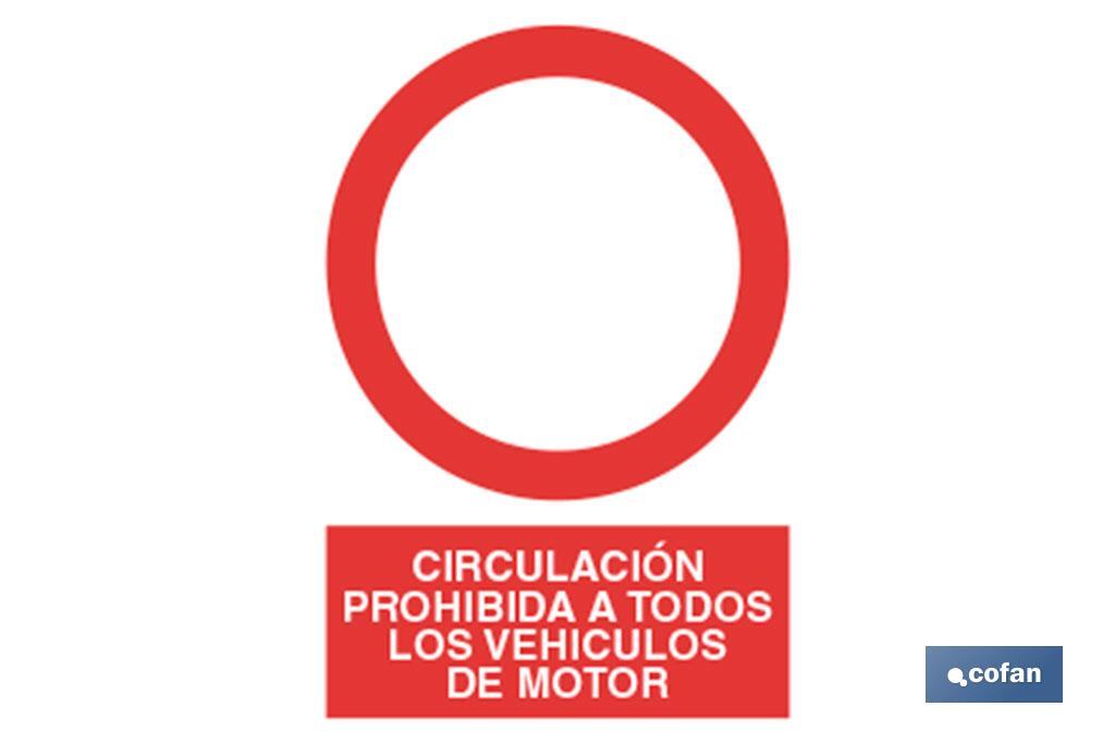 Circulación prohibida